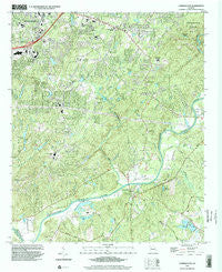 Campbellton Georgia Historical topographic map, 1:24000 scale, 7.5 X 7.5 Minute, Year 1999