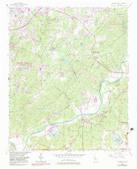 Campbellton Georgia Historical topographic map, 1:24000 scale, 7.5 X 7.5 Minute, Year 1954