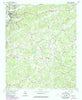 Canton Georgia Historical topographic map, 1:24000 scale, 7.5 X 7.5 Minute, Year 1961