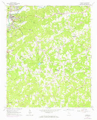 Canton Georgia Historical topographic map, 1:24000 scale, 7.5 X 7.5 Minute, Year 1961
