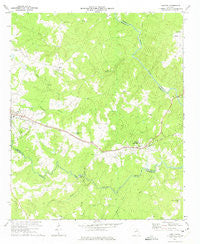 Carlton Georgia Historical topographic map, 1:24000 scale, 7.5 X 7.5 Minute, Year 1972