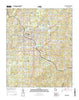 Carrollton Georgia Current topographic map, 1:24000 scale, 7.5 X 7.5 Minute, Year 2014
