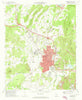 Cartersville Georgia Historical topographic map, 1:24000 scale, 7.5 X 7.5 Minute, Year 1972