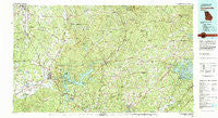 Cartersville Georgia Historical topographic map, 1:100000 scale, 30 X 60 Minute, Year 1981
