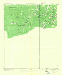 Cashes Valley Georgia Historical topographic map, 1:24000 scale, 7.5 X 7.5 Minute, Year 1935