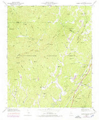 Cashes Valley Georgia Historical topographic map, 1:24000 scale, 7.5 X 7.5 Minute, Year 1946