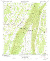 Catlett Georgia Historical topographic map, 1:24000 scale, 7.5 X 7.5 Minute, Year 1946