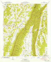 Catlett Georgia Historical topographic map, 1:24000 scale, 7.5 X 7.5 Minute, Year 1946