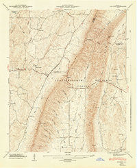 Catlett Georgia Historical topographic map, 1:24000 scale, 7.5 X 7.5 Minute, Year 1947