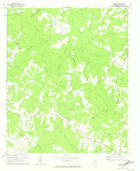 Celeste Georgia Historical topographic map, 1:24000 scale, 7.5 X 7.5 Minute, Year 1971