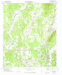 Chatsworth Georgia Historical topographic map, 1:24000 scale, 7.5 X 7.5 Minute, Year 1972