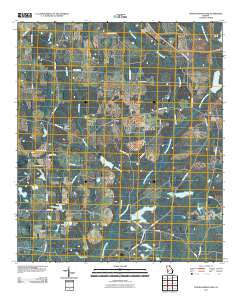 Chickasawhatchee Georgia Historical topographic map, 1:24000 scale, 7.5 X 7.5 Minute, Year 2011