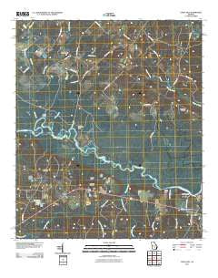 China Hill Georgia Historical topographic map, 1:24000 scale, 7.5 X 7.5 Minute, Year 2011