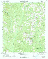 Church Hill Georgia Historical topographic map, 1:24000 scale, 7.5 X 7.5 Minute, Year 1973