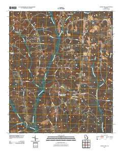 Church Hill Georgia Historical topographic map, 1:24000 scale, 7.5 X 7.5 Minute, Year 2011