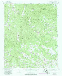 Clarkesville NE Georgia Historical topographic map, 1:24000 scale, 7.5 X 7.5 Minute, Year 1957