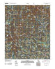 Clarkesville NE Georgia Historical topographic map, 1:24000 scale, 7.5 X 7.5 Minute, Year 2011