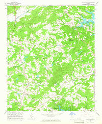 Coal Mountain Georgia Historical topographic map, 1:24000 scale, 7.5 X 7.5 Minute, Year 1964