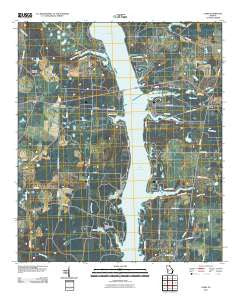 Cobb Georgia Historical topographic map, 1:24000 scale, 7.5 X 7.5 Minute, Year 2011