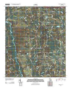 Cobbtown Georgia Historical topographic map, 1:24000 scale, 7.5 X 7.5 Minute, Year 2011