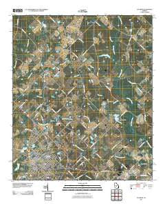 Cochran Georgia Historical topographic map, 1:24000 scale, 7.5 X 7.5 Minute, Year 2011