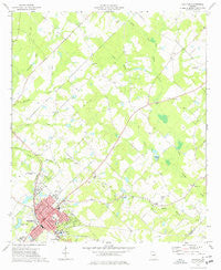 Cochran Georgia Historical topographic map, 1:24000 scale, 7.5 X 7.5 Minute, Year 1974