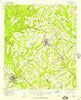 Cochran Georgia Historical topographic map, 1:62500 scale, 15 X 15 Minute, Year 1956