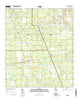Cogdell Georgia Current topographic map, 1:24000 scale, 7.5 X 7.5 Minute, Year 2014
