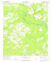 Colemans Lake Georgia Historical topographic map, 1:24000 scale, 7.5 X 7.5 Minute, Year 1973