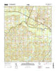 Colemans Lake Georgia Current topographic map, 1:24000 scale, 7.5 X 7.5 Minute, Year 2014