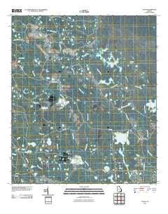 Colon Georgia Historical topographic map, 1:24000 scale, 7.5 X 7.5 Minute, Year 2011