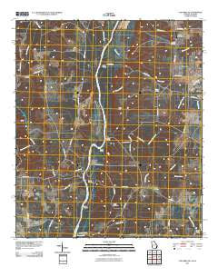 Columbia NE Georgia Historical topographic map, 1:24000 scale, 7.5 X 7.5 Minute, Year 2011
