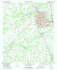 Cordele Georgia Historical topographic map, 1:24000 scale, 7.5 X 7.5 Minute, Year 1974
