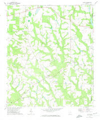 Cotton Georgia Historical topographic map, 1:24000 scale, 7.5 X 7.5 Minute, Year 1971