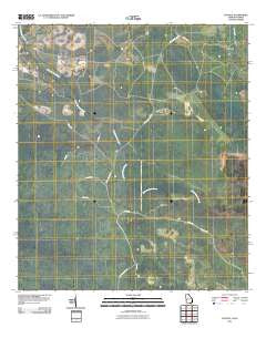 Council Georgia Historical topographic map, 1:24000 scale, 7.5 X 7.5 Minute, Year 2011