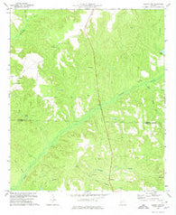 County Line Georgia Historical topographic map, 1:24000 scale, 7.5 X 7.5 Minute, Year 1972