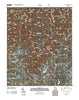 Cowrock Georgia Historical topographic map, 1:24000 scale, 7.5 X 7.5 Minute, Year 2011