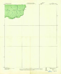 Cowrock Georgia Historical topographic map, 1:24000 scale, 7.5 X 7.5 Minute, Year 1935