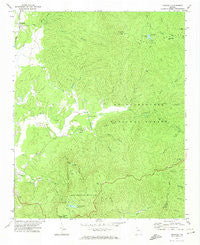Crandall Georgia Historical topographic map, 1:24000 scale, 7.5 X 7.5 Minute, Year 1971