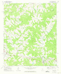 Crawford Georgia Historical topographic map, 1:24000 scale, 7.5 X 7.5 Minute, Year 1971