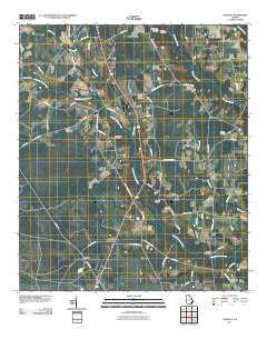 Crawley Georgia Historical topographic map, 1:24000 scale, 7.5 X 7.5 Minute, Year 2011
