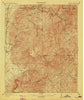 Cuhutta Georgia Historical topographic map, 1:62500 scale, 15 X 15 Minute, Year 1913
