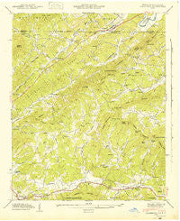 Culberson North Carolina Historical topographic map, 1:24000 scale, 7.5 X 7.5 Minute, Year 1942