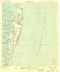 Cumberland Island Georgia Historical topographic map, 1:62500 scale, 15 X 15 Minute, Year 1930