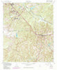 Cusseta Georgia Historical topographic map, 1:24000 scale, 7.5 X 7.5 Minute, Year 1955