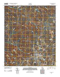Cuthbert Georgia Historical topographic map, 1:24000 scale, 7.5 X 7.5 Minute, Year 2011