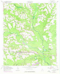 Daisy Georgia Historical topographic map, 1:24000 scale, 7.5 X 7.5 Minute, Year 1958