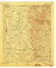 Dalton Georgia Historical topographic map, 1:125000 scale, 30 X 30 Minute, Year 1897