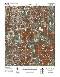 Dalton South Georgia Historical topographic map, 1:24000 scale, 7.5 X 7.5 Minute, Year 2011