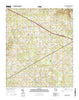 Danville West Georgia Current topographic map, 1:24000 scale, 7.5 X 7.5 Minute, Year 2014